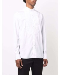 Мужская белая рубашка с длинным рукавом от Tagliatore