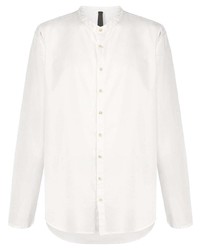 Мужская белая рубашка с длинным рукавом от Poème Bohémien