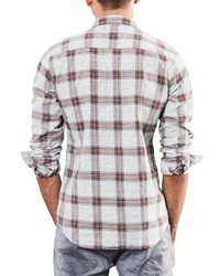 Мужская белая рубашка с длинным рукавом от Q/S designed by