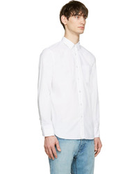 Мужская белая рубашка с длинным рукавом от Rag and Bone