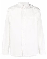 Мужская белая рубашка с длинным рукавом от Ralph Lauren RRL
