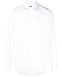 Мужская белая рубашка с длинным рукавом от Roberto Cavalli