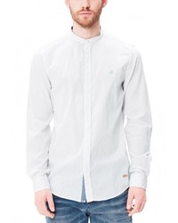 Мужская белая рубашка с длинным рукавом от s.Oliver