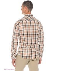 Мужская белая рубашка с длинным рукавом от SALSA