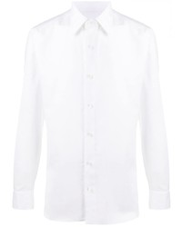 Мужская белая рубашка с длинным рукавом от Salvatore Piccolo