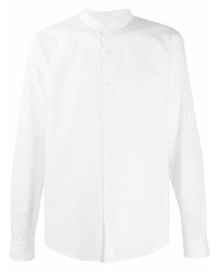 Мужская белая рубашка с длинным рукавом от Sandro Paris