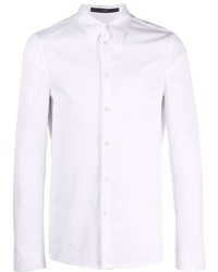 Мужская белая рубашка с длинным рукавом от SAPIO