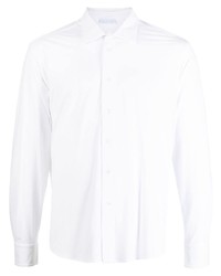 Мужская белая рубашка с длинным рукавом от Save The Duck