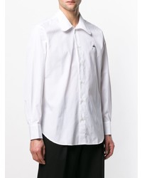 Мужская белая рубашка с длинным рукавом от Vivienne Westwood
