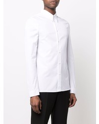 Мужская белая рубашка с длинным рукавом от SAPIO