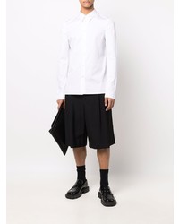 Мужская белая рубашка с длинным рукавом от SAPIO