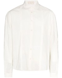 Мужская белая рубашка с длинным рукавом от SMR Days