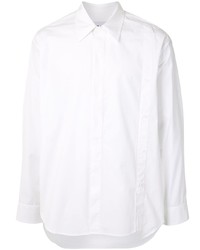 Мужская белая рубашка с длинным рукавом от Solid Homme