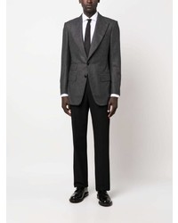 Мужская белая рубашка с длинным рукавом от BOSS