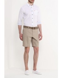 Мужская белая рубашка с длинным рукавом от SPRINGFIELD