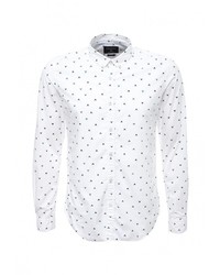 Мужская белая рубашка с длинным рукавом от SPRINGFIELD