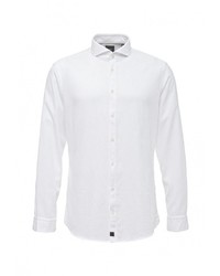 Мужская белая рубашка с длинным рукавом от Strellson
