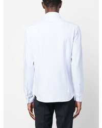 Мужская белая рубашка с длинным рукавом от Fedeli