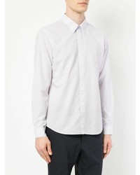 Мужская белая рубашка с длинным рукавом от D'urban