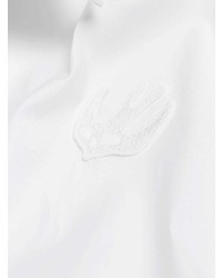 Мужская белая рубашка с длинным рукавом от McQ Alexander McQueen