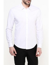 Мужская белая рубашка с длинным рукавом от Sweewe