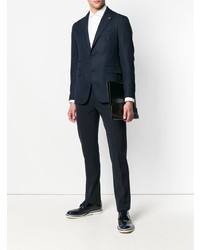 Мужская белая рубашка с длинным рукавом от Borriello