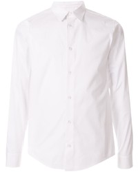 Мужская белая рубашка с длинным рукавом от Th X Vier Antwerp