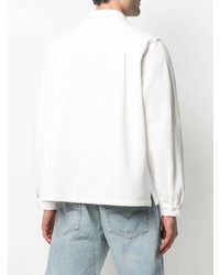 Мужская белая рубашка с длинным рукавом от ERL