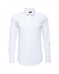 Мужская белая рубашка с длинным рукавом от Top Secret