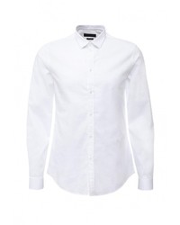 Мужская белая рубашка с длинным рукавом от Tru Trussardi