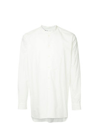 Мужская белая рубашка с длинным рукавом от Uma Wang