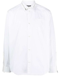 Мужская белая рубашка с длинным рукавом от Undercover