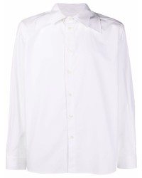 Мужская белая рубашка с длинным рукавом от Valentino