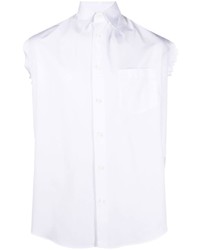 Мужская белая рубашка с длинным рукавом от Vetements