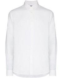 Мужская белая рубашка с длинным рукавом от Vilebrequin