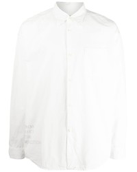 Мужская белая рубашка с длинным рукавом от VISVIM
