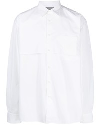 Мужская белая рубашка с длинным рукавом от VTMNTS