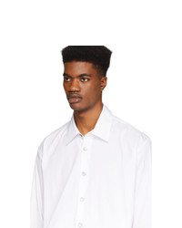 Мужская белая рубашка с длинным рукавом от Andersson Bell