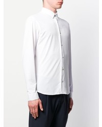 Мужская белая рубашка с длинным рукавом от Hydrogen