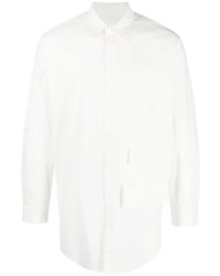 Мужская белая рубашка с длинным рукавом от Y-3