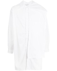 Мужская белая рубашка с длинным рукавом от Yohji Yamamoto