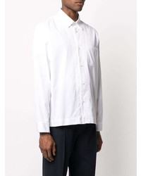 Мужская белая рубашка с длинным рукавом от Filippa K