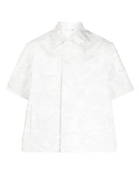 Мужская белая рубашка с коротким рукавом с камуфляжным принтом от 1017 Alyx 9Sm