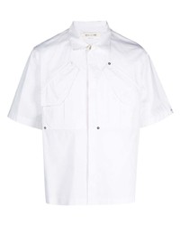 Мужская белая рубашка с коротким рукавом от 1017 Alyx 9Sm