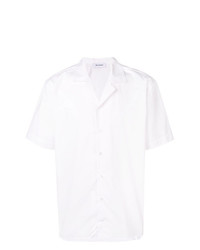Мужская белая рубашка с коротким рукавом от Axel Arigato