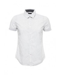 Мужская белая рубашка с коротким рукавом от Baon