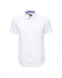 Мужская белая рубашка с коротким рукавом от Baon