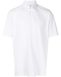 Мужская белая рубашка с коротким рукавом от Brunello Cucinelli