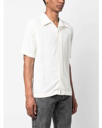 Мужская белая рубашка с коротким рукавом от Séfr