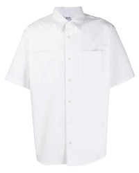 Мужская белая рубашка с коротким рукавом от Calvin Klein Jeans Est. 1978